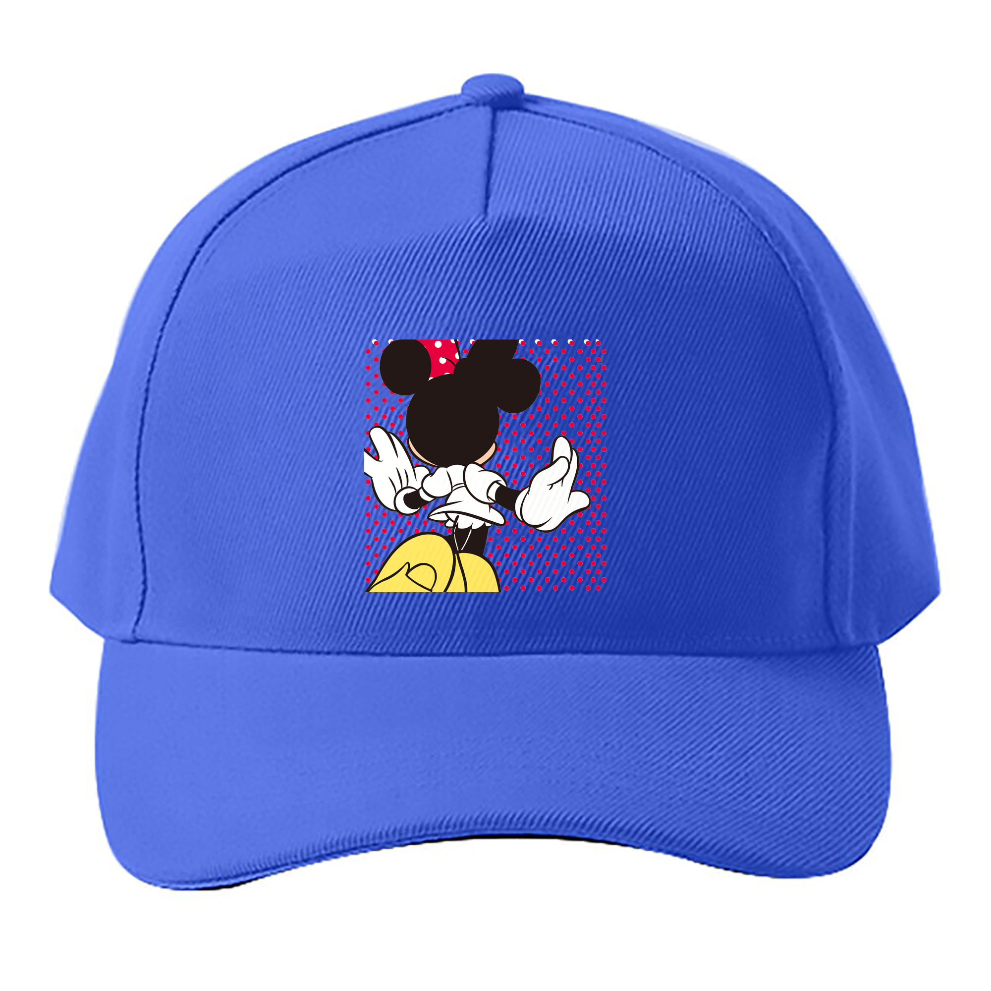 （画像用） ミッキーマウス Mickey Mouse ベースボールキャップ 綿100％ 男女兼用 帽子 スポーツ
